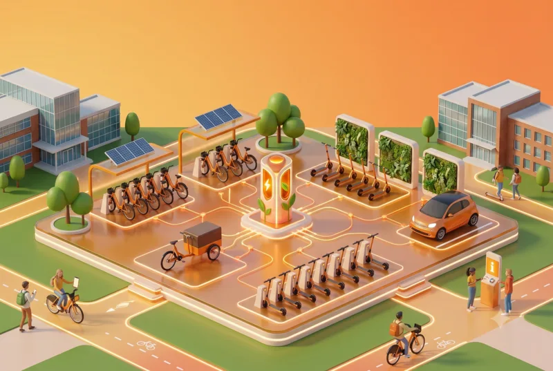 POMMES – nachhaltiger Mobilitäts-Hub an der Hochschule Esslingen